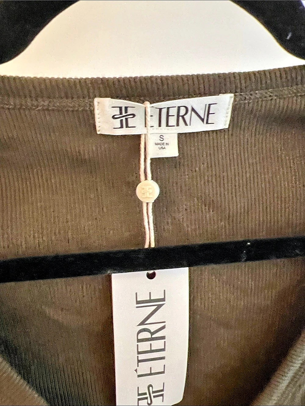 ETERNE Ribbed Cardigan - Picture 3 of 3